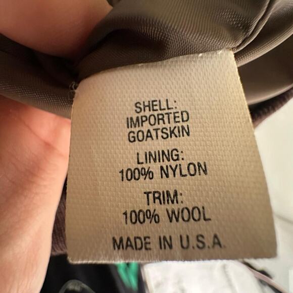 Vintage 60’s Type A-2 Flight Army Air force Goatskin Leather Bomber Jacket 38 - Picture 4 of 7